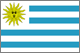 Uruguai Flag